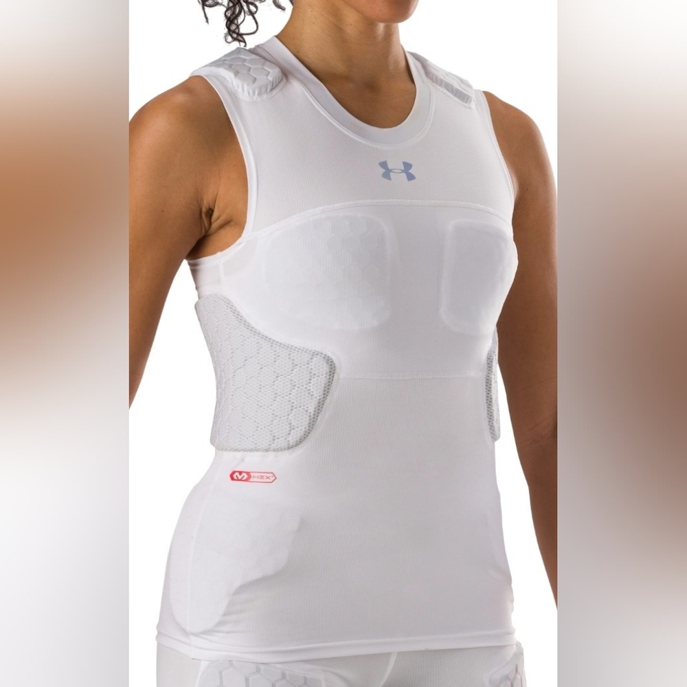 New Under Armour Gameday Armour Women's 7-Pad Top